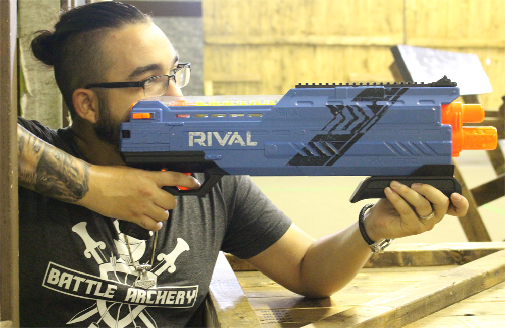 New Speedball Nerf Rivals at Battle Archery