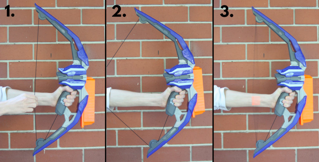 n-strike elite nerf stratobow how to use blaster 1