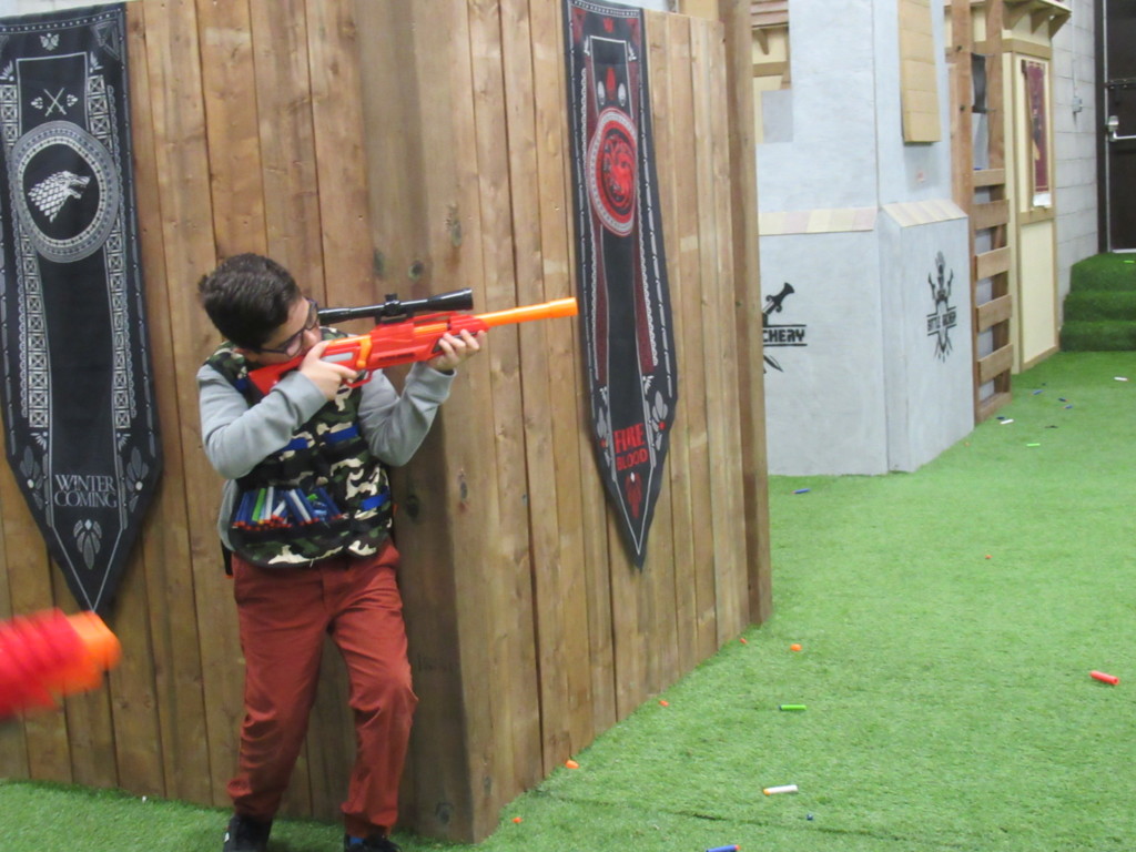 nerf battle kid sniper
