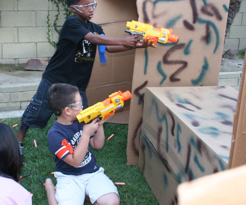 nerf diy obstacles
